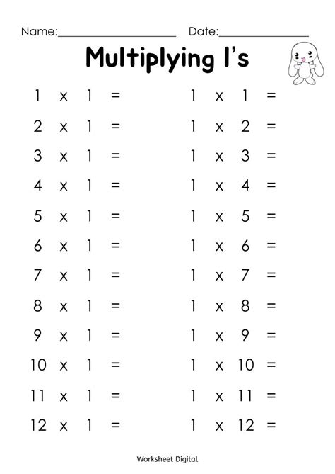 Multiply by 1.